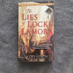 The Lies of Locke Lamora Paperback Book